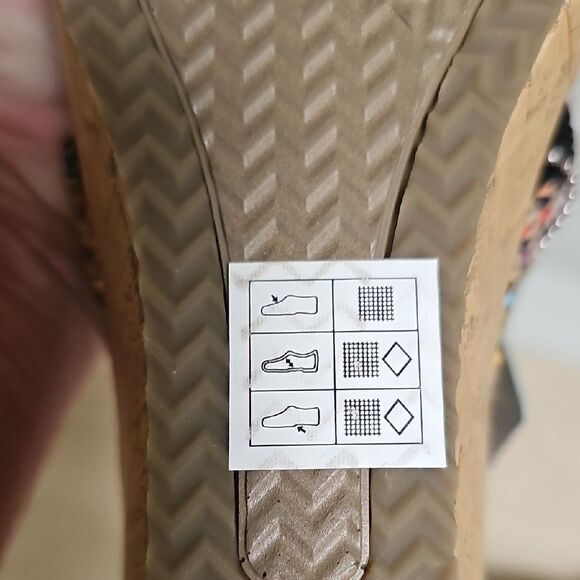 Skechers Multicolor Woven Sandals with Contoured Footbed - Picture 6 of 6